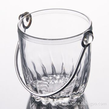 Glass Ice Bucket, Used for Wine Storage with Ice, Makes Wine Taste Good